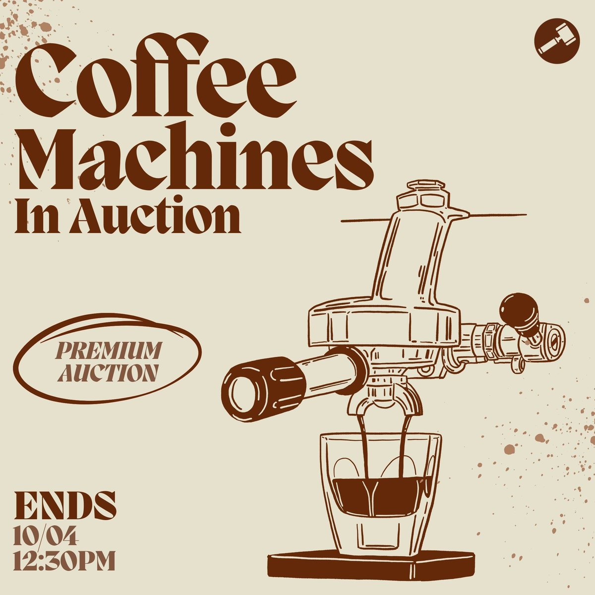 SimonCharlesUK's tweet image. COFFEE MACHINES AUCTION☕✨

Ending 10/04 From 12:30PM⏰

Premium Auction Featuring Top-Quality Machines For Every Coffee Lover!🔥 

Don’t Miss Out On Brewing Perfection🏆

#Coffeemachines #Cateringequipment #Auctionhouse #Simoncharles