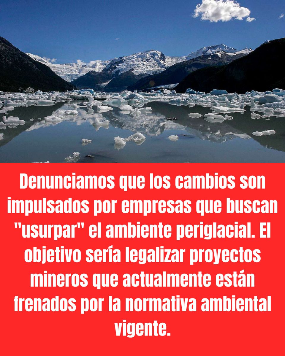 ❄️ LA LEY DE EXTINCIÓN DE GLACIARES QUE SE TRATA DE APROBAR POR PRESIÓN DE MEGAMINERAS QUE USURPAN EL AMBIENTE PERIGLACIAL ❄️

En esta investigación mostramos cómo se intenta avanzar sobre una de las leyes ambientales más importantes del país para flexibilizar la protección de