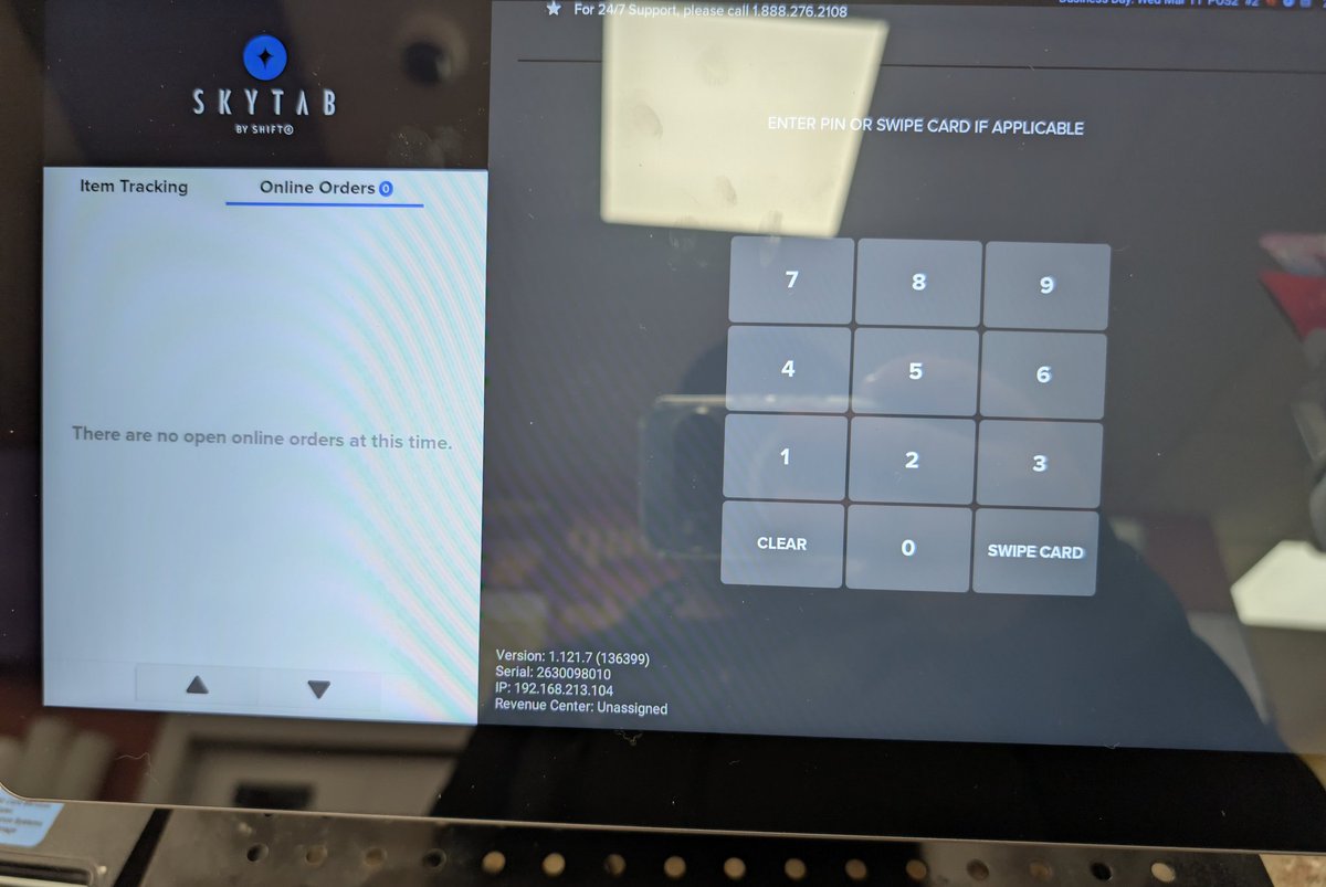 Shift4_Kyle's tweet photo. Hartley's Jamaican Restaurant in Randolph MA is opening up their second location. And of course having @SkyTabPOS by @Shift4 installed for their processing needs. They love it so much at the first location they wouldn't choose anything else for the second! #SkyTab #Shift4 https://t.co/dIpGcT2KOP
