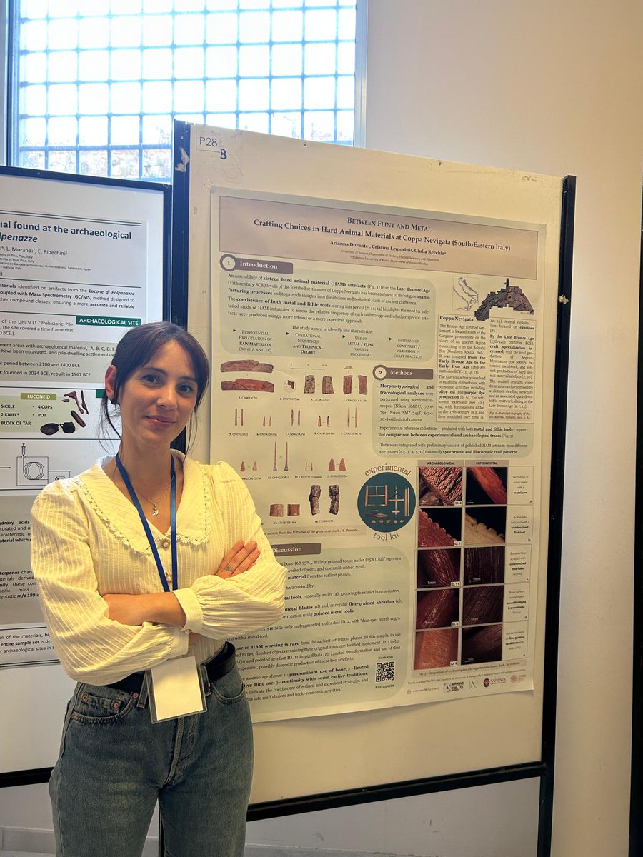 ltfapa's tweet photo. LTFAPA attending AWRANA International Conference in Pisa!!!!
A lot of traceological results and a lot of fan!!!!#usewear #residuesanalysis @AWRANAnetwork
@RicercaSapienza https://t.co/pdovuqgMch