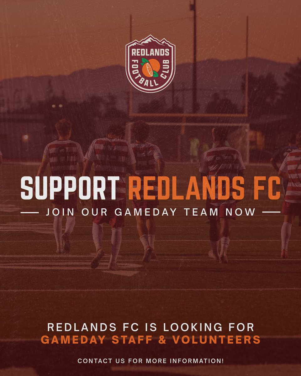 Redlands Football Club tweet media