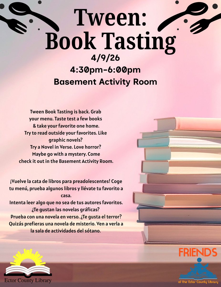 Ector County Library tweet media