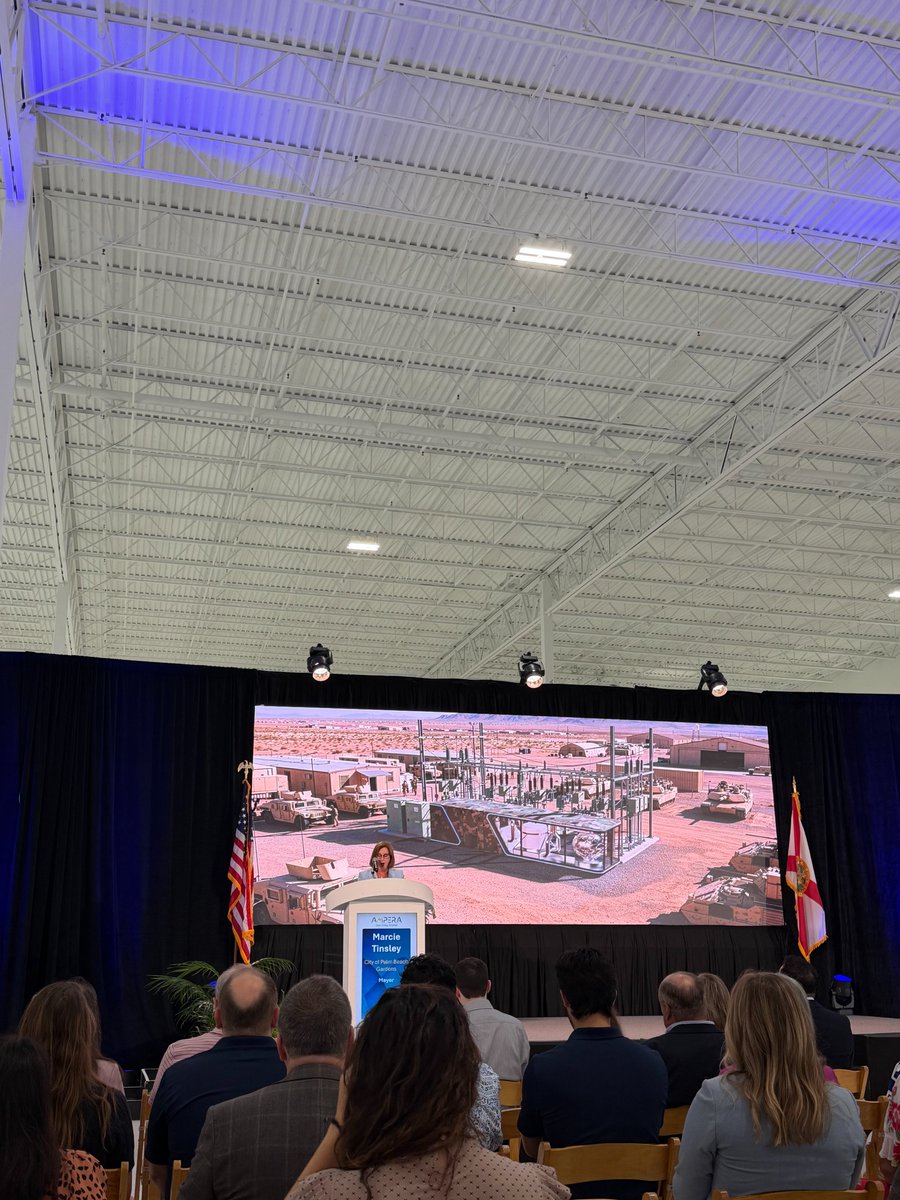 CEAorg's tweet image. CEA’s Ellie Plummer joined leaders at AMPERA’s HQ opening in FL—where the focus was clear: energy innovation is powering the future of local economies.

#AMPERA #EnergyInnovation #Florida