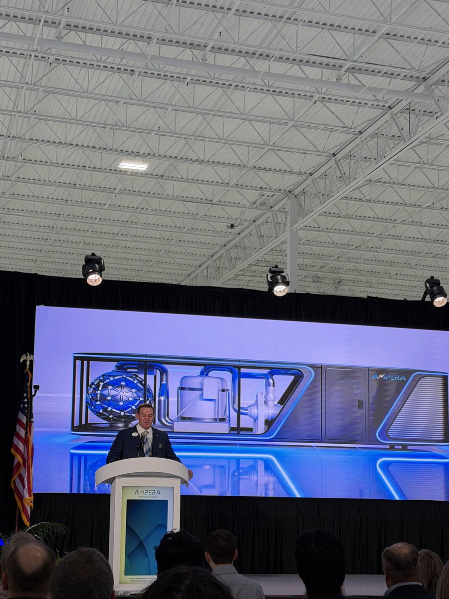 CEAorg's tweet image. CEA’s Ellie Plummer joined leaders at AMPERA’s HQ opening in FL—where the focus was clear: energy innovation is powering the future of local economies.

#AMPERA #EnergyInnovation #Florida