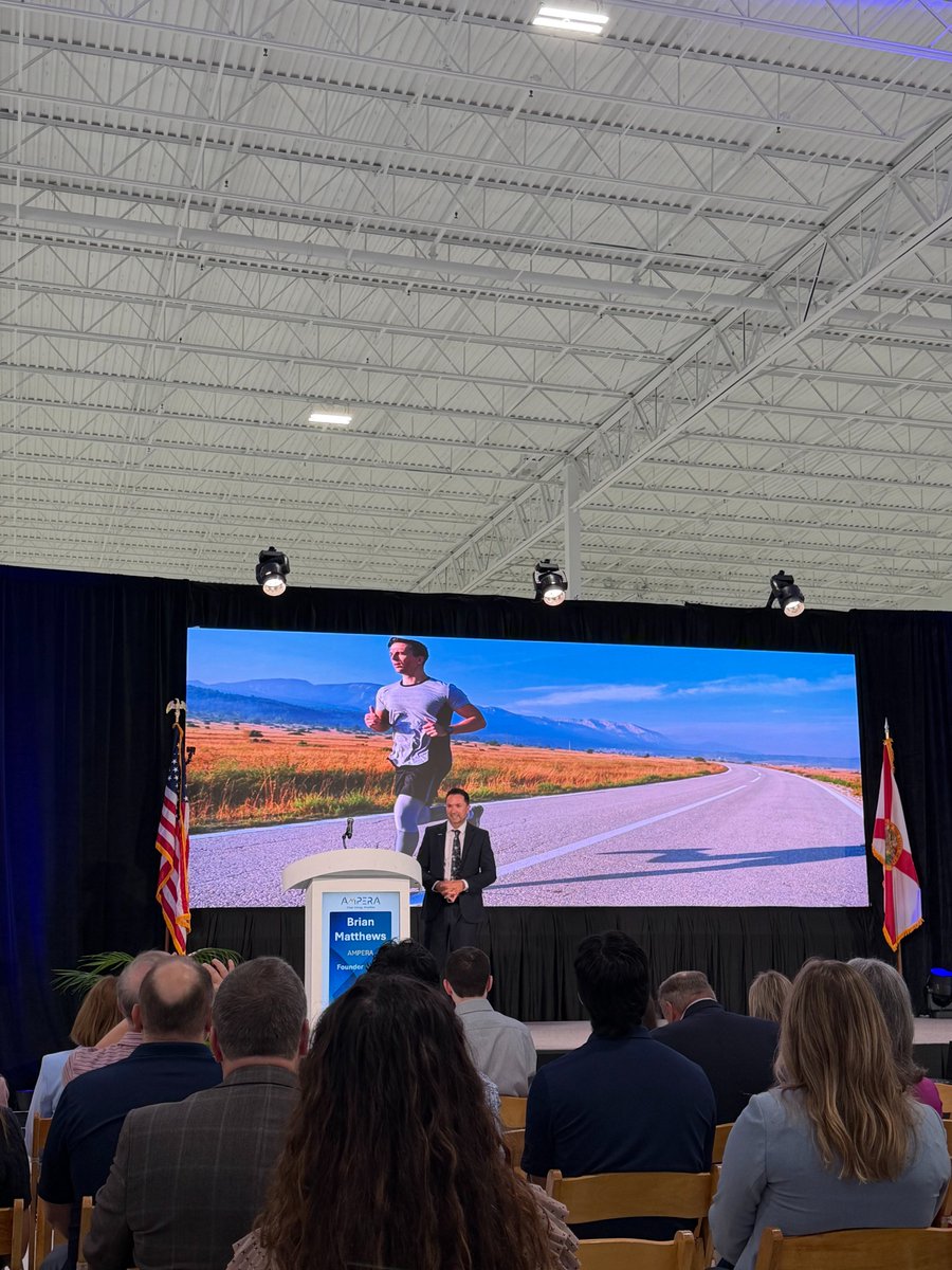 CEAorg's tweet image. CEA’s Ellie Plummer joined leaders at AMPERA’s HQ opening in FL—where the focus was clear: energy innovation is powering the future of local economies.

#AMPERA #EnergyInnovation #Florida