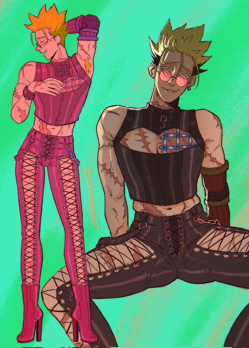 orangeredsunset's tweet photo. #vash in a cute outfit!💗 https://t.co/QKN0ooMQnN