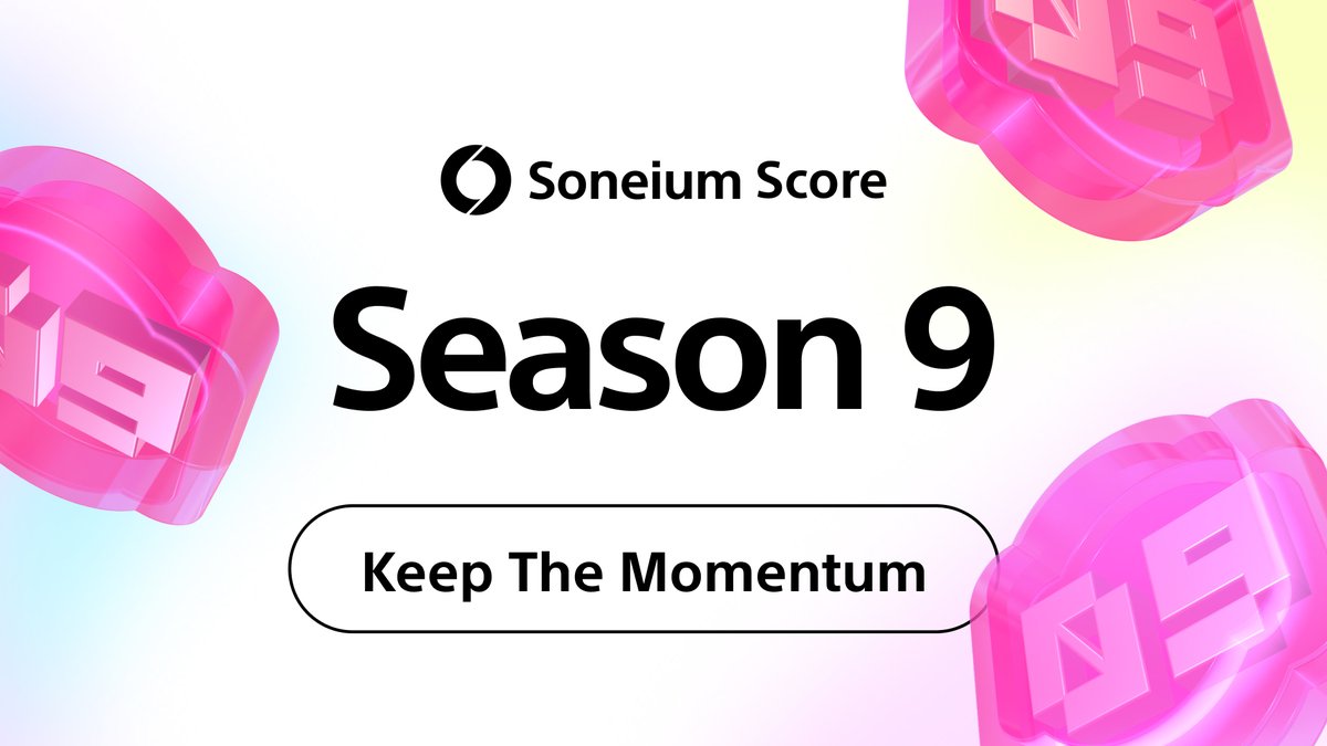 Soneium 💿 tweet media