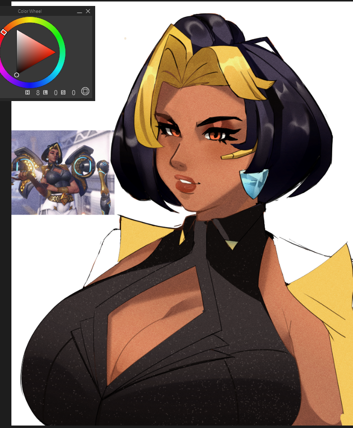 Domina Sketch #Overwatch #Overwatch2