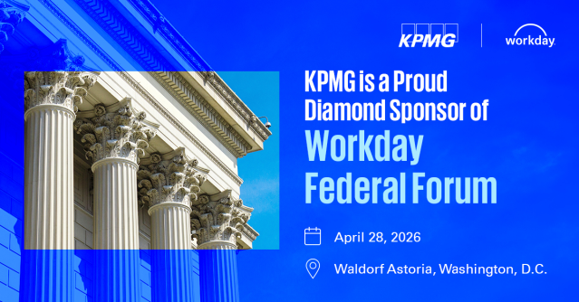 DeFeliceAllison's tweet photo. KPMG is proud to be a Diamond Sponsor of Workday Federal Forum in Washington, D.C.! https://t.co/KSn5Oul73d https://t.co/VoQDpWQJ9g