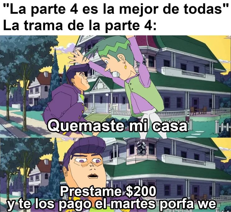 Si te sigo sos fan de Jojo's. (Wono) tweet media