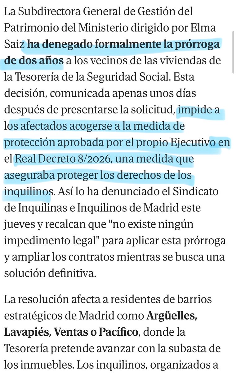 Plataforma Afectados Ocupación tweet media