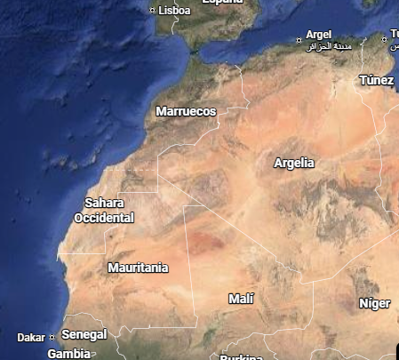 Carvasias's tweet photo. @itsD3lay Noroeste del continente africano, específicamente la región del Desierto del Sahara. ( El Ojo del Sahara ) https://t.co/pgeK8mgpPF