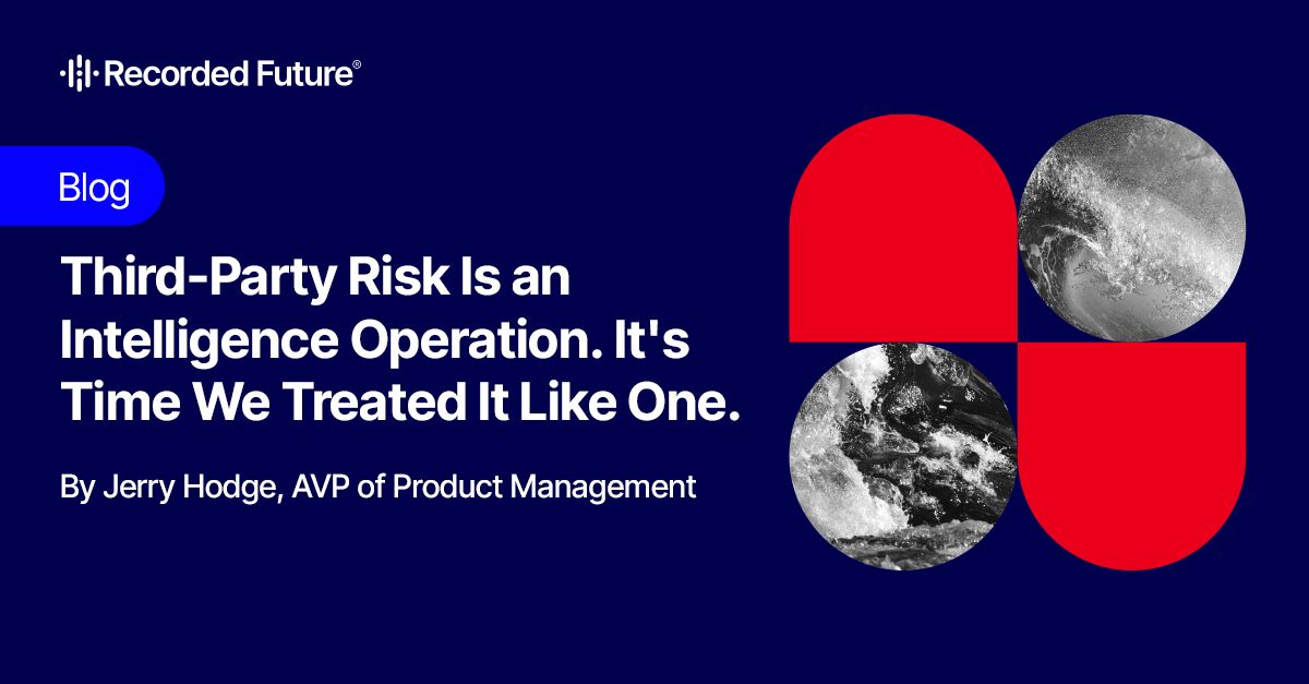 Recorded Future tweet media