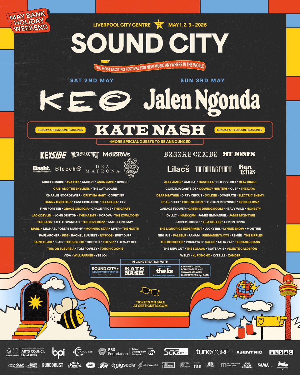 Liverpool Sound City tweet media