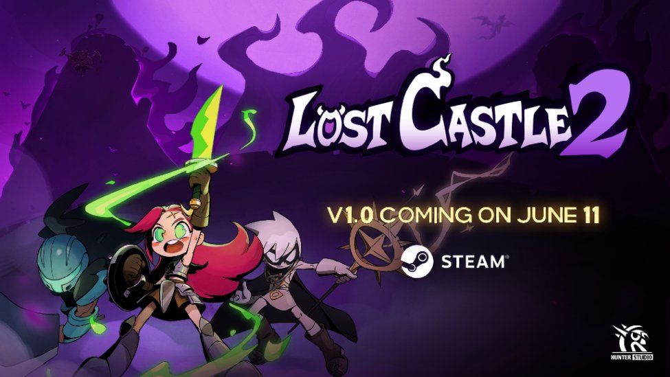 Lost Castle 2 Launches on June 11! tweet media