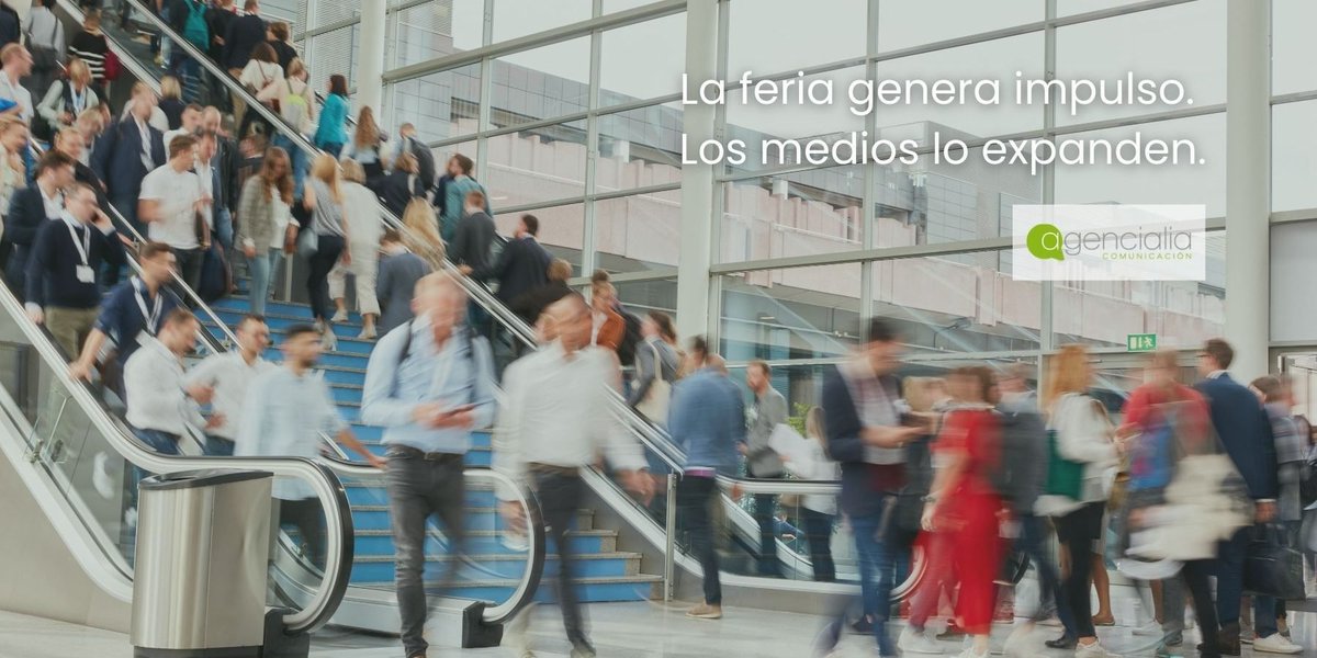 AGENCIALIA's tweet photo. #Blogdecomunicación | Qué hacer para que tu empresa siga siendo noticia tras estar presente en una feria comercial.

👉 https://t.co/ScWdOaTnHf 

#Tips #Marcas #Estrategia #Comunicación https://t.co/gCvS4zhve3