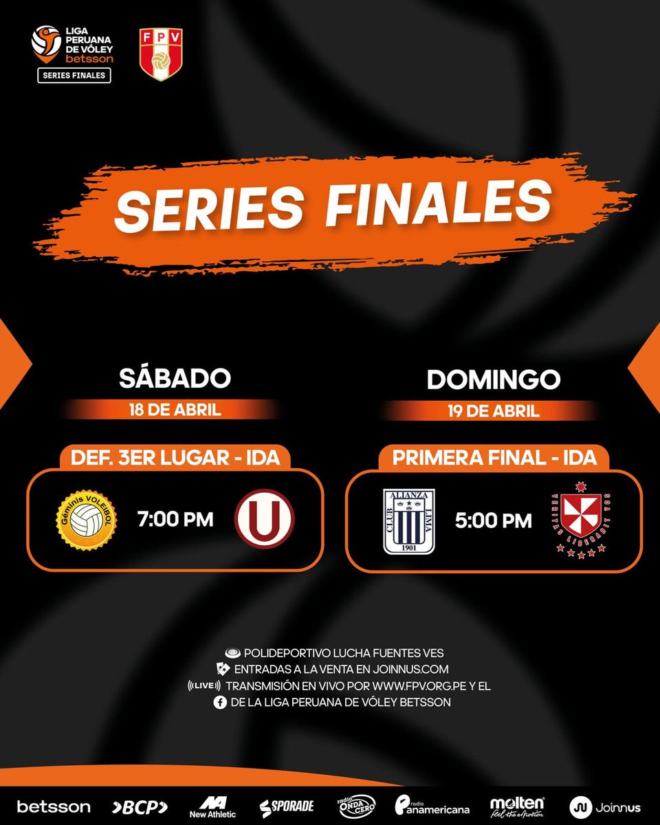 Liga Peruana de Vóley Betsson tweet media