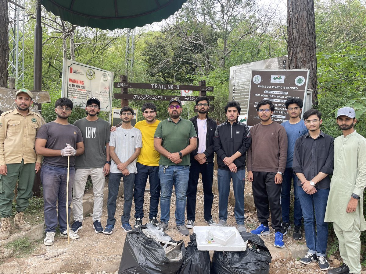 Alhamdulillah, the mission continues 
A cleaner, greener Pakistan is not just a dream — it’s our responsibility 🇵🇰
From awareness sessions with students to clean-up drives and hiking for a cause making a difference
Step by step, we will make Pakistan garbage-free &amp; plastic-free