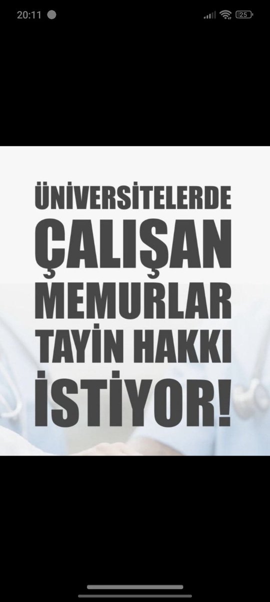 7768304nur's tweet photo. @adematacan25 @RTErdogan @mustafaciftcitr #BakanCiftciUnvMemTayin
Üniversite çalışanlarına tayin hakkı verilmelidir https://t.co/byiLgSYQ0n