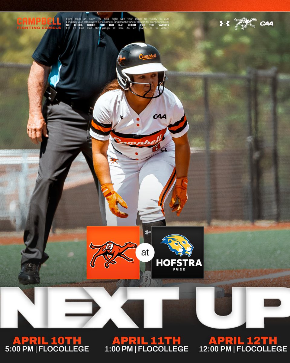 NEXT UP ▶️ The Camels head north for a weekend matchup 🦁

#FightAsONE | #RollHumps 🐪