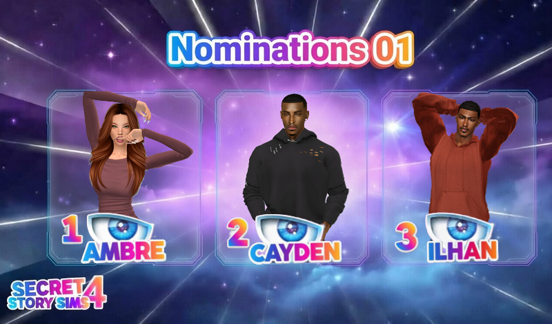 Les nominés de la semaine sont ...

• Ambre
• Cayden
• Ilhan

Qui doit continuer l'aventure ? C'est à vous de voter !!
#SSSims4 

-> forms.gle/ezYZNzFQHFhmZX…
