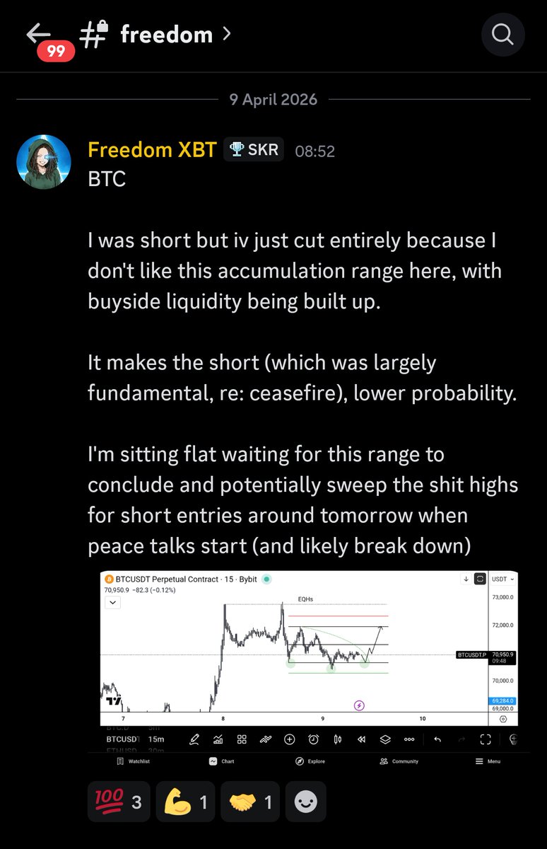 Freedom XBT tweet media