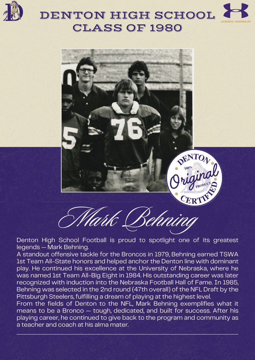 Denton High Broncos Football tweet media