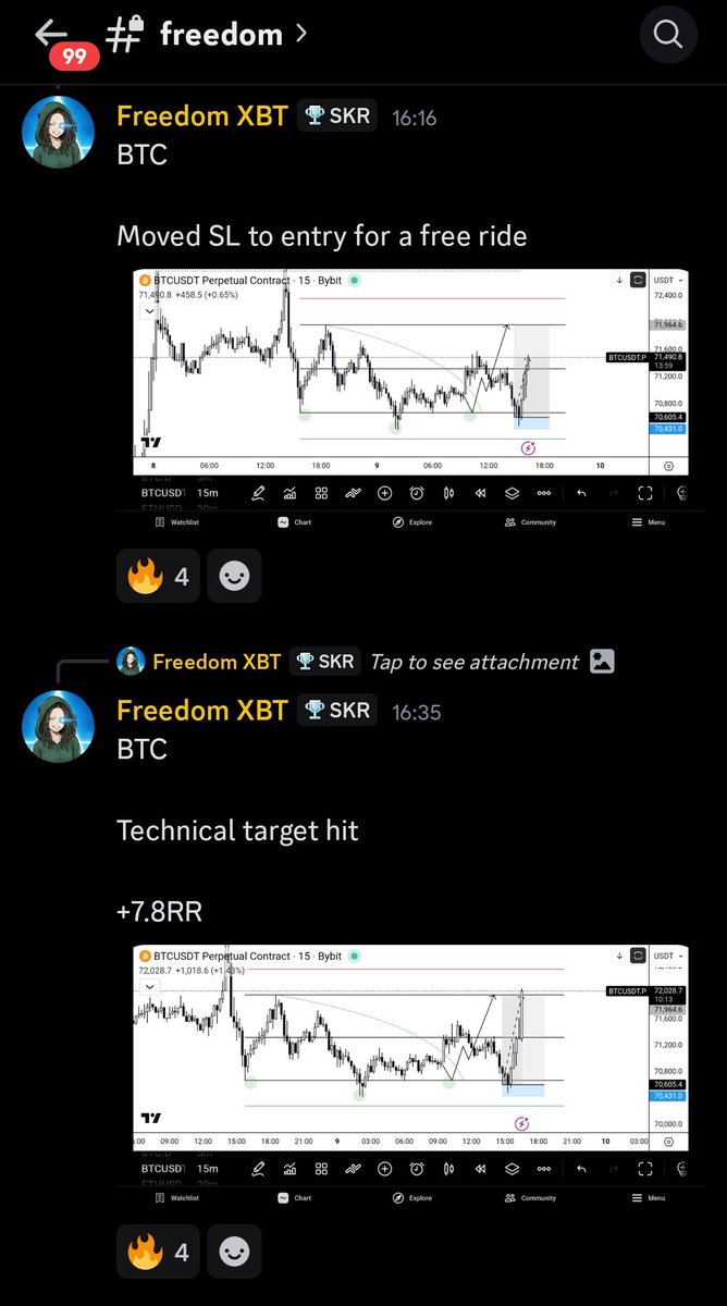 Freedom XBT tweet media