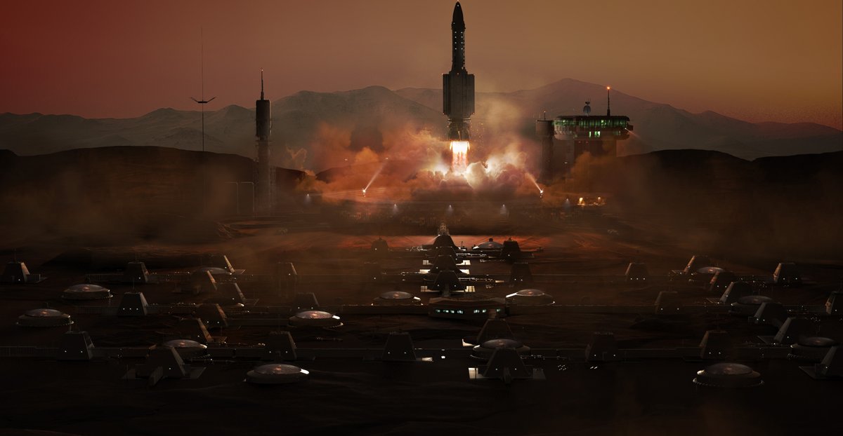 coldesign_ltd's tweet image. Moonshot.
back in 2020 i worked on this small movie. pretty much designing the whole thing. mars habitat , spaceship. launch pad and orbital station
#conceptart #conceptartist #freelancedesigner #productionart