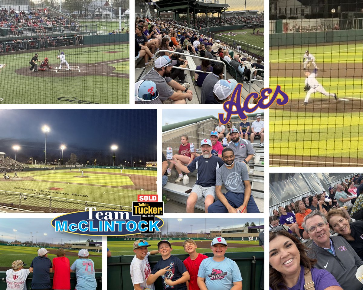 Nothing beats a night at the ballpark! ⚾️ We had a great time with clients, friends and family at our #TeamMcClintock Night at #UEBaseball. Moments like these remind us how much we love this community. Grateful for everyone who came out 💜🧡 #EvansvilleIN #ClientAppreciation