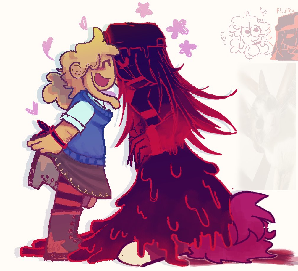 Sam_YepyeP_'s tweet photo. My sweet little girl and a woman with yellow skin who is completely obsessed with her
.
.
#noob666 #Robloxart https://t.co/p7Llf398zk