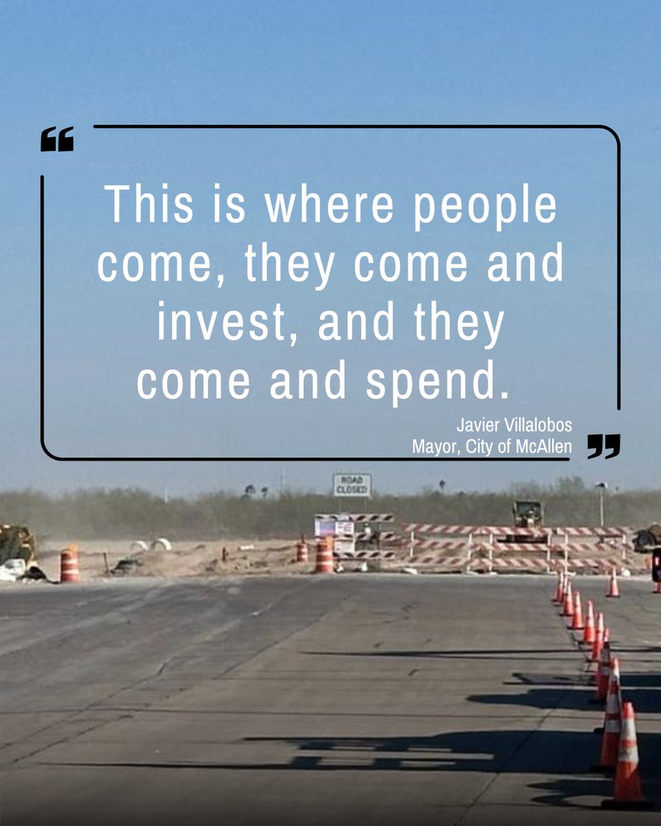 B2ZEnterprises's tweet image. Investment. Development. Opportunity. This is why McAllen is growing!
#NextIsNow @cityofmcallen @mcallenmayor
#RGVDevelopment #TrafficControl #WorkZoneSafety #EconomicGrowth