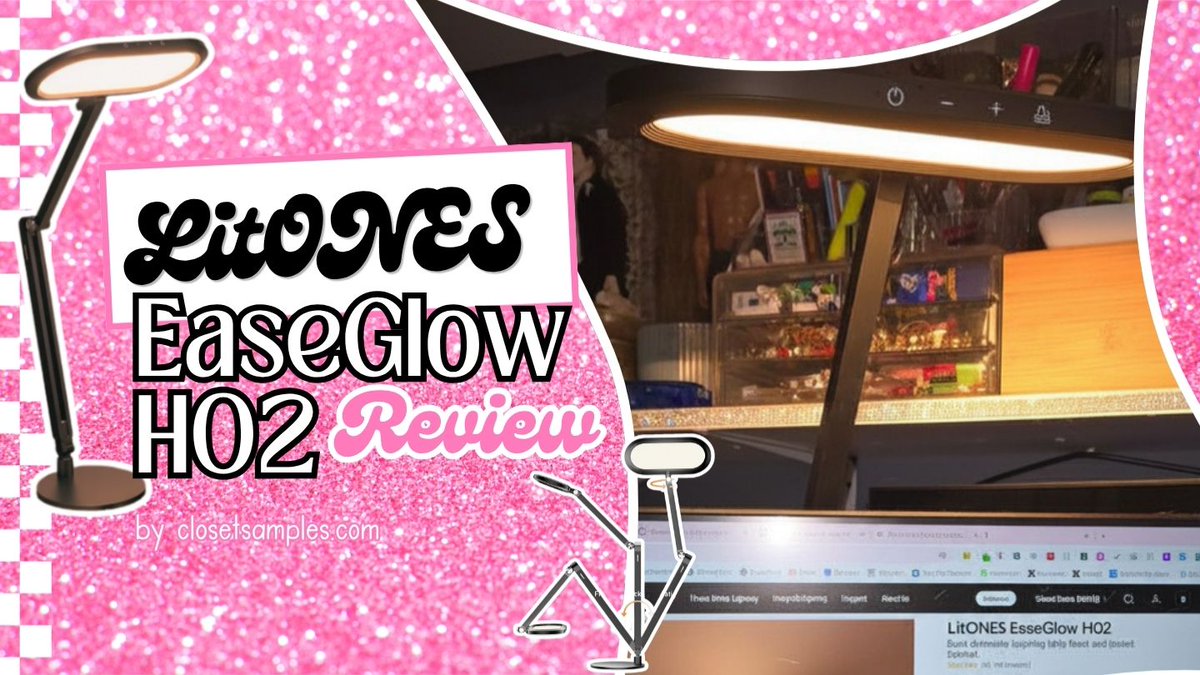 closetsamples's tweet image. Tired eyes after long desk days? 👀 Meet the LitONES EaseGlow H02 – a dual-direction desk lamp that kills harsh glare and keeps your setup looking sleek 😎

Perfect for work, studying, or late-night scrolling.

👉 Full review: closetsamples.com/product-review…

#DeskSetup #HomeOffice