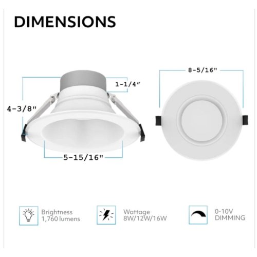 amyliang325272's tweet image. 💡 E2-DL-COM Series LED Commercial Downlight

🎨 3-CCT Selectable: 3000K / 4000K / 5000K

🏢 Applications: Indoor, lobbies, offices, meeting rooms, restrooms, hallways, hospitals, airports, hotels, restaurants, shopping centers

#E2Lightingus #CommercialDownlight #LEDDownlight