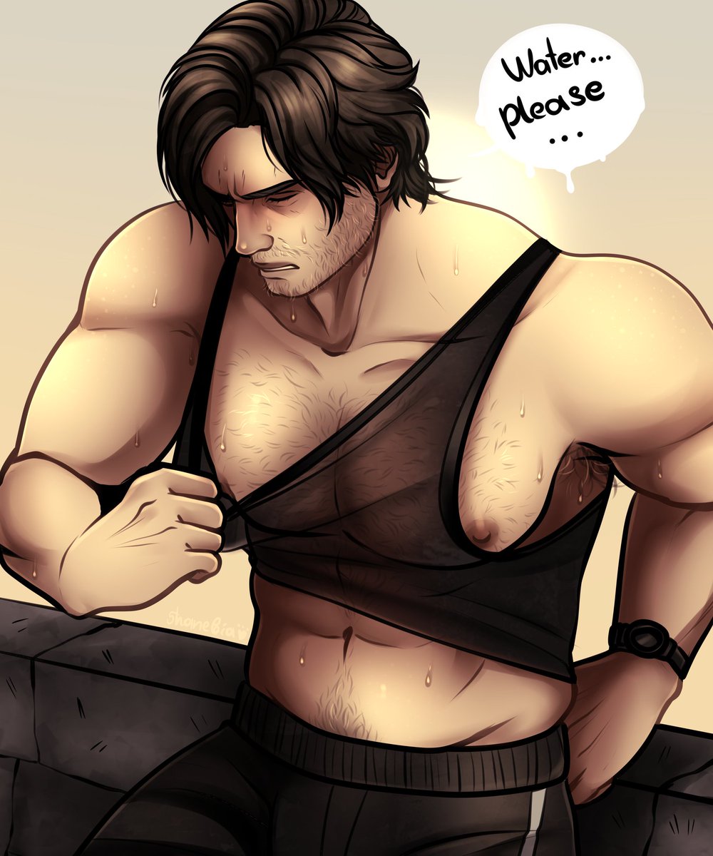 Need more Leon in a tank top... 😮‍💨