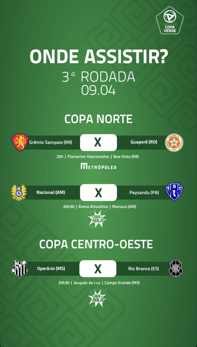 Copa Verde tweet media