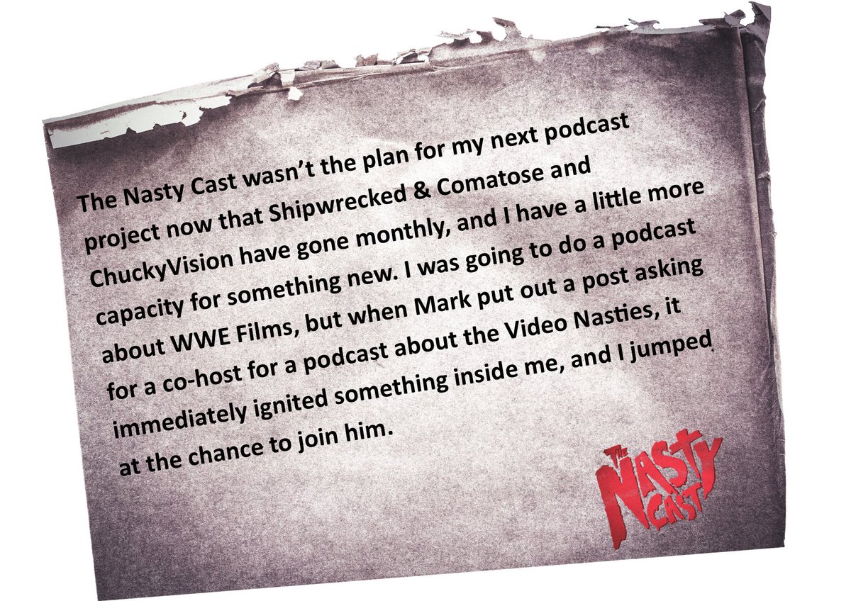 The Nasty Cast - A Video Nasties Podcast tweet media