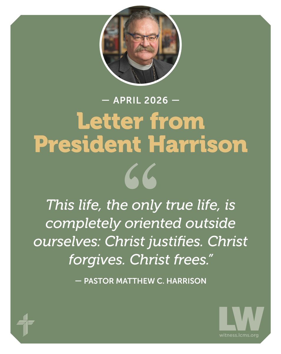 The Lutheran Witness tweet media