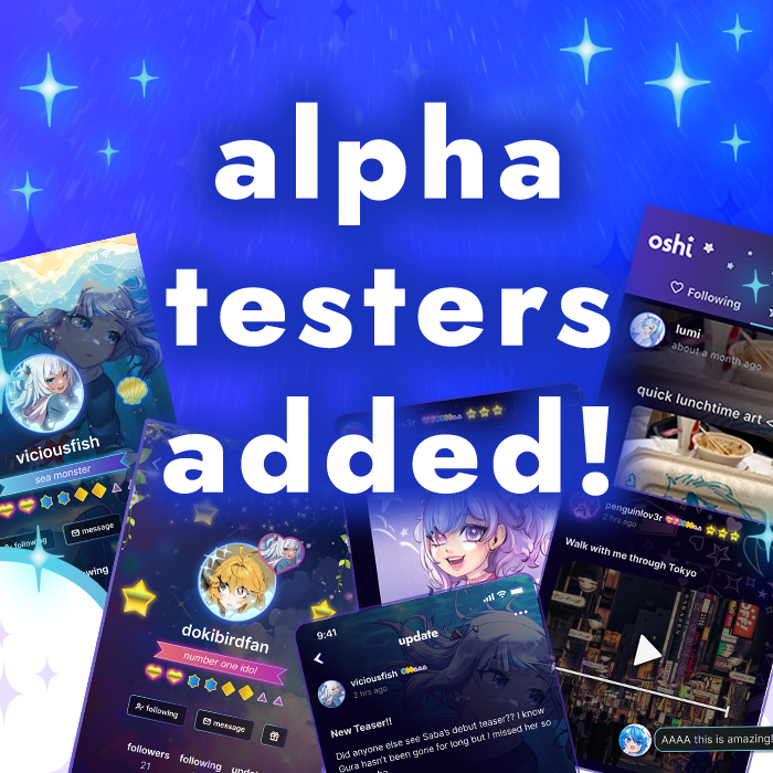 Oshi4Ever.com┊✧ VTUBER WORLD ✧ ┊DM for invite code tweet media