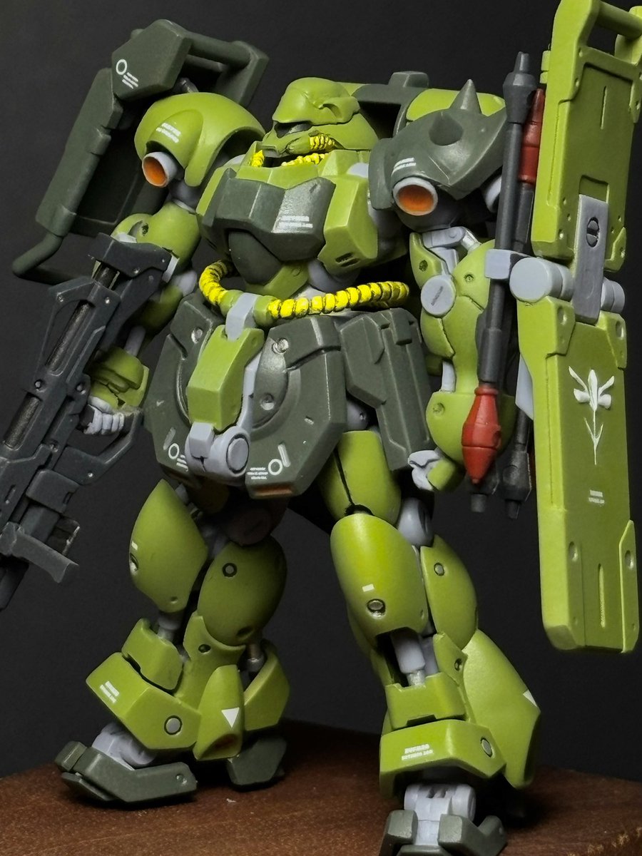 ガンダムアーティファクト ギラドーガ 完成しました！ ブロック単位で