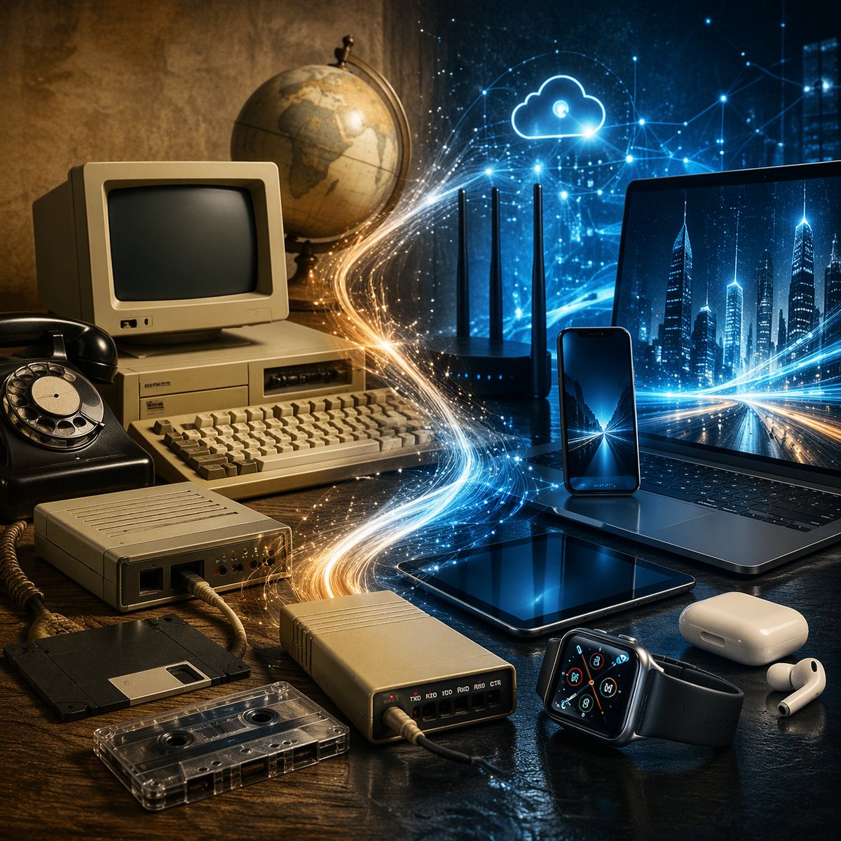 xplicittech's tweet photo. Throwback Thursday 💻
From dial-up days to today’s smart systems, technology has come a long way.

And it’s only getting better. 

#XplicitTech #ThrowbackThursday #Technology  #Innovation https://t.co/kNPXxJFtxP