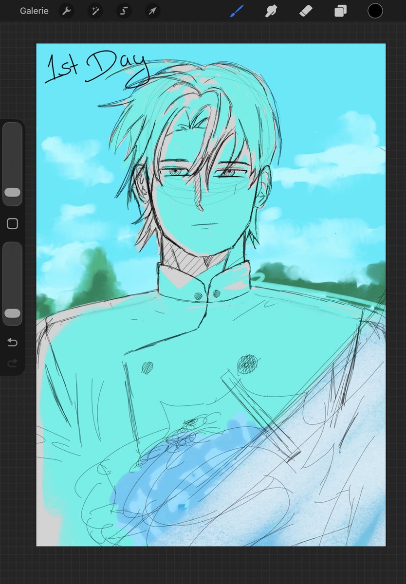 thenorthandy's tweet photo. #mybelovedopressor #heinerwaldemar one day or day one, starting my art progress (with referencing😭)  here since am absolutely trash at drawing but if you guys have any like playlist or videos i can watch to improve lmk, and maybe constructive critique ad well https://t.co/HahIXevz24