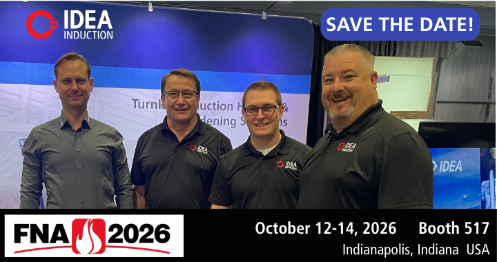 IdeaInduction's tweet photo. Join IDEA Induction at FNA, October 12-14th, 2026. This trade show &amp; technical conference showcases the latest in technology, equipment, services and trends in the heat treating industry. 
📖 Learn more about the show: https://t.co/UzfYDgrSvq
#heattreat #inductiontechnology https://t.co/cTFWEZiWF7