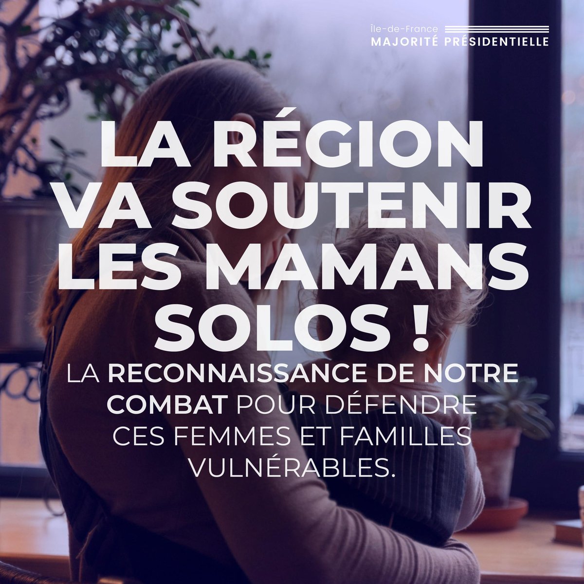 PierreBaty's tweet photo. Très heureux aujourd’hui pour les mamans solos 👩

Depuis des années, je défends ces mères courage, trop souvent confrontées à la précarité.

✅ Cet amendement adopté nous permettra de les aider à se former, accéder à leurs droits et protéger leurs enfants. https://t.co/0JxW4pDGp3