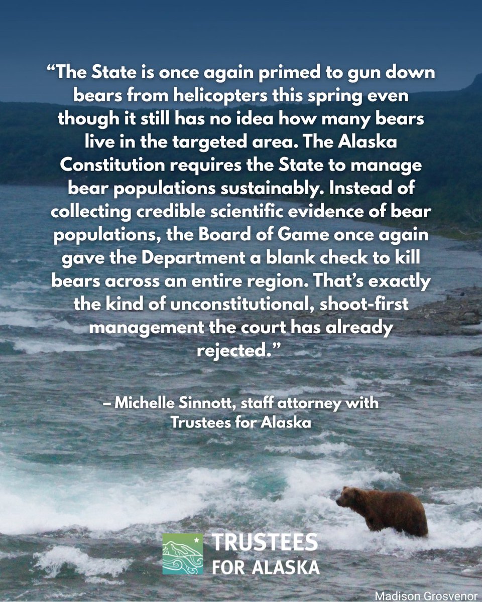 Trustees for Alaska tweet media