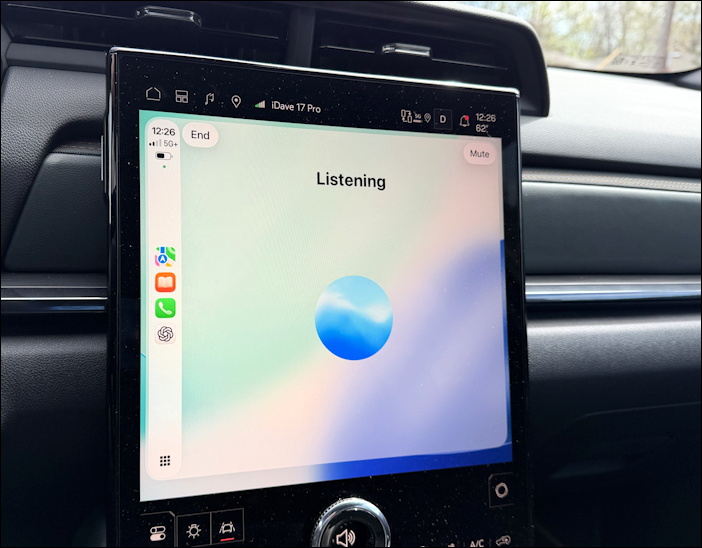 DaveTaylor's tweet image. With the release of iOS 26.4, ChatGPT is a full player in the Apple CarPlay universe. This means you can now chat with your AI while driving, completely hands-free. It's easy and, honestly, pretty darn cool... askdavetaylor.com/how-to-talk-wi… #genai #chatgpt #carplay @apple #chatgpt