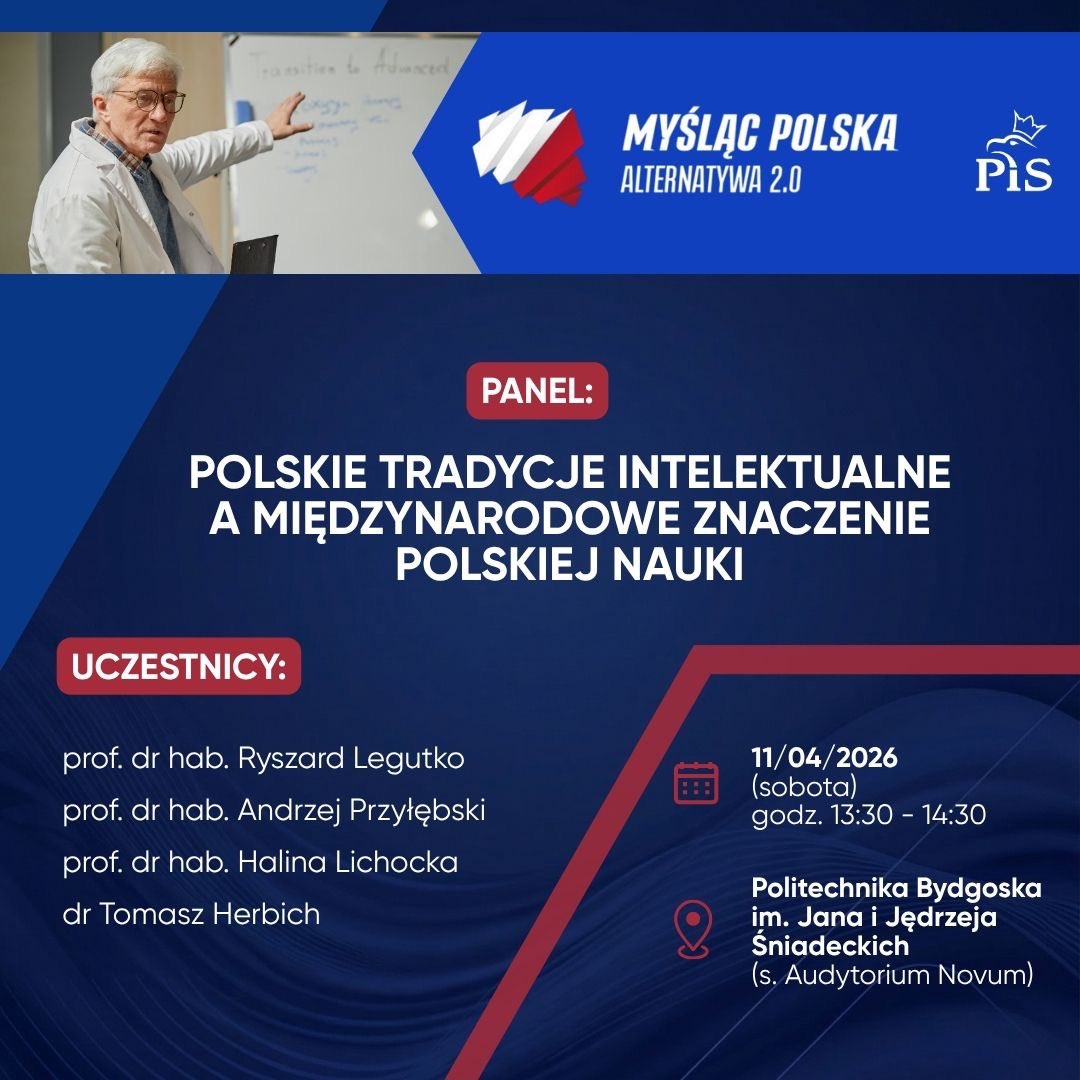 LukaszSchreiber's tweet photo. Zapraszamy na 9 konferencję programową @pisorgpl: #SilnaPolskaNauka. Przedstawimy konkretne pomysły i kompleksowy plan.

Na otwarcie wystąpienia Prezesa @OficjalnyJK i Prof. @CzarnekP

Sobota 11.04, Audytorium Novum na Politechnice Bydgoskiej, w godz. 12-16. https://t.co/NXmEzrjMd3