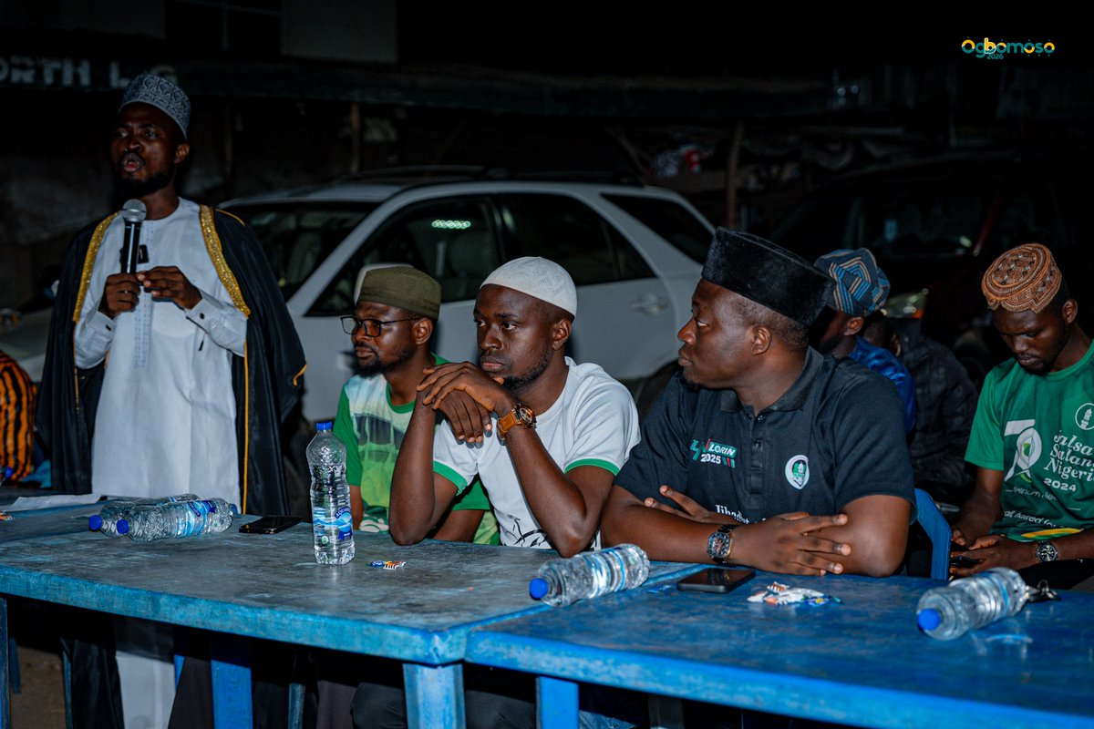 MuslimYouthNGA's tweet photo. Throwback to an impactful evening of enlightenment! Our Public Lecture during the just-concluded Ijtema provided a platform to engage the good people of Ogbomoso on reformation and national unity. 

#ModelForWorldYouth #Ahmadiyya #Ogbomoso #ThrowbackThursday https://t.co/AsneBzPvob