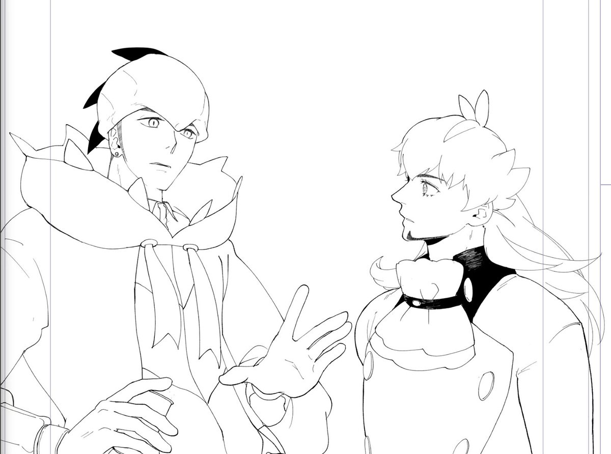 息抜きおえかき
服描くのってむずかしい😞