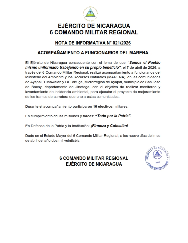 Ejército de Nicaragua tweet media